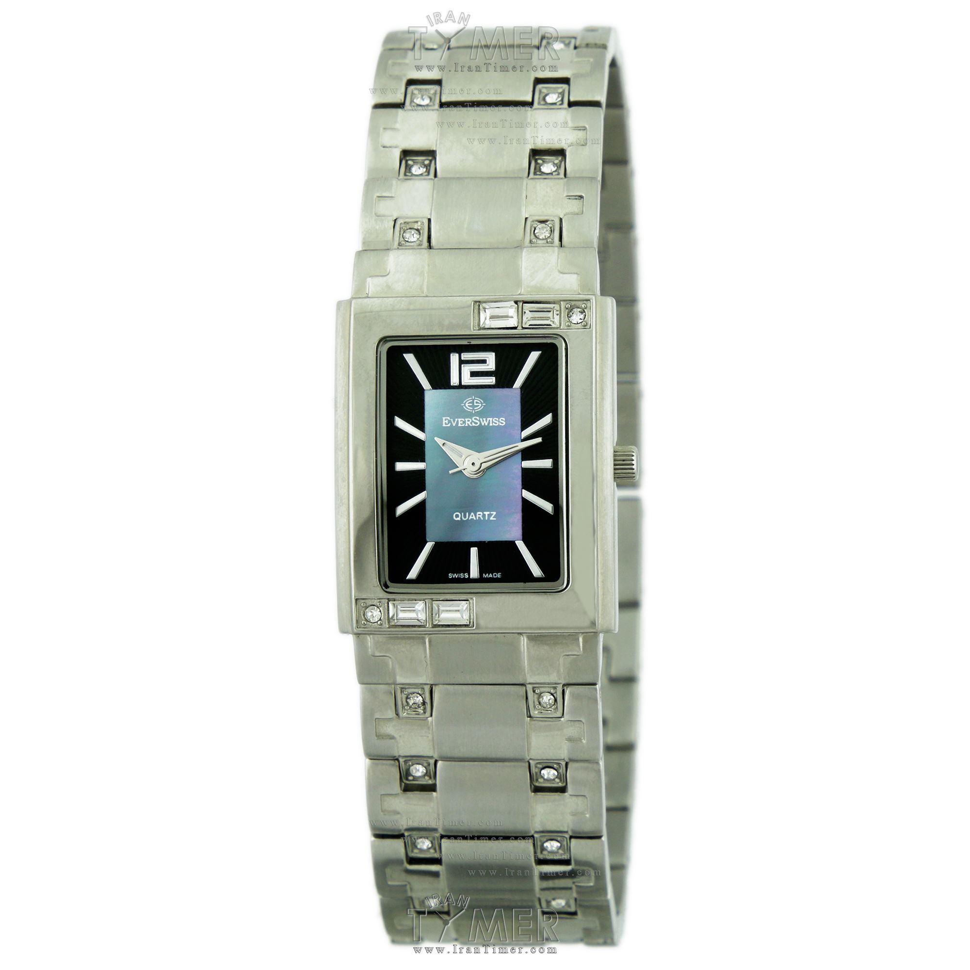 قیمت و خرید ساعت مچی زنانه اورسوئیس(EVER SWISS) مدل 15251-204 کلاسیک فشن | اورجینال و اصلی
