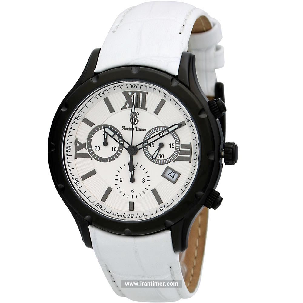 قیمت و خرید ساعت مچی مردانه سوئیس تایم(SWISS TIME) مدل ST M812L-Blk Wht کلاسیک | اورجینال و اصلی
