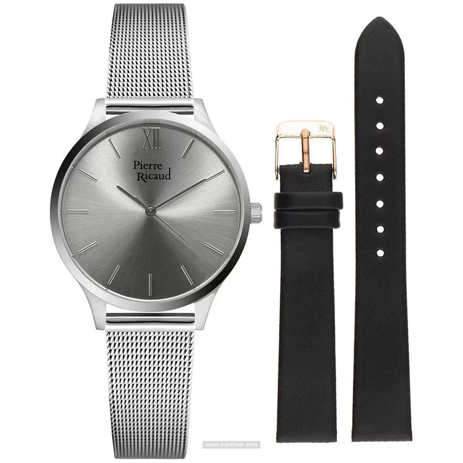 قیمت و خرید ساعت مچی زنانه پیر ریکو(Pierre Ricaud) مدل P22045.5163QB-SET کلاسیک | اورجینال و اصلی
