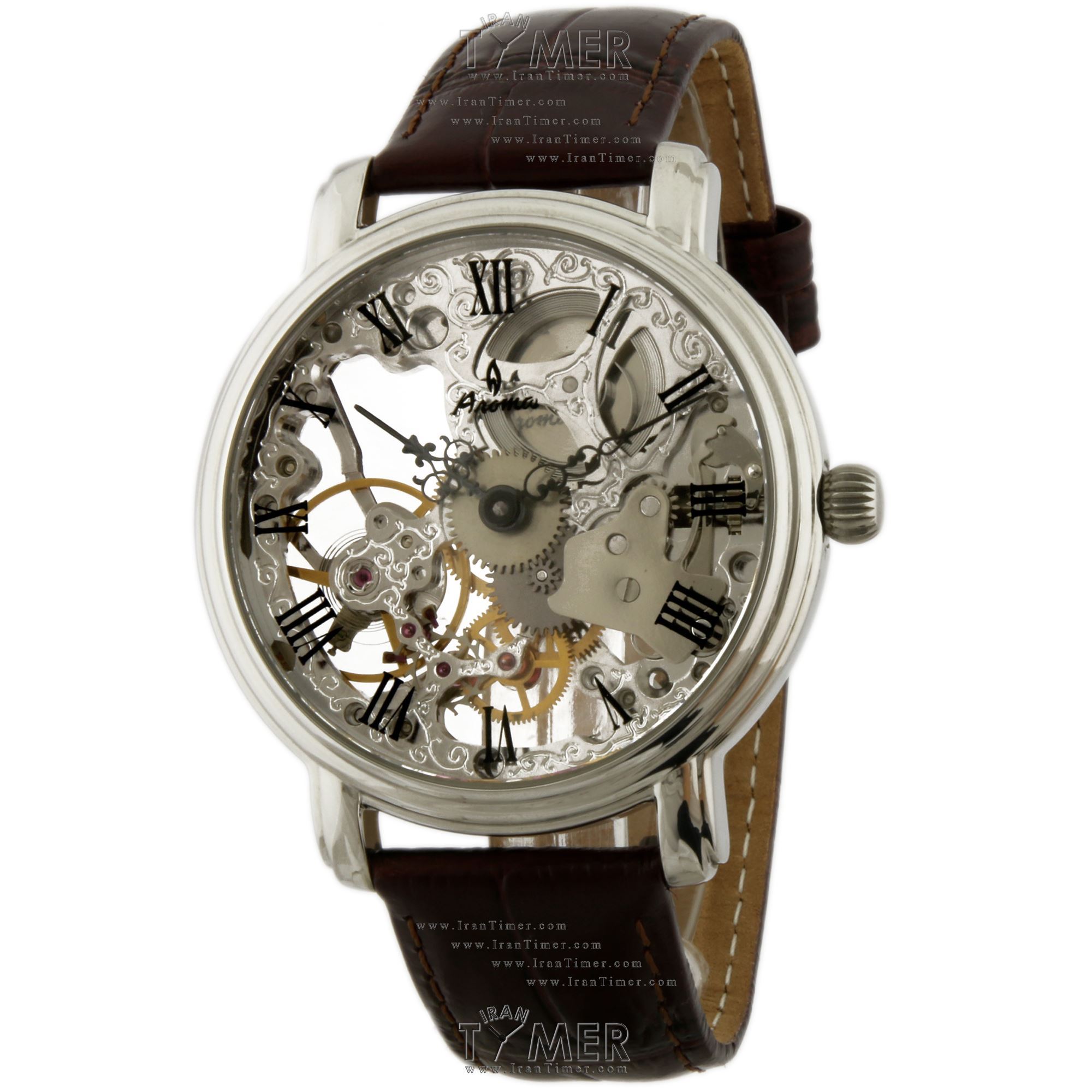 قیمت و خرید ساعت مچی مردانه آروما(AROMA) مدل MSKS90WE-BR کلاسیک | اورجینال و اصلی