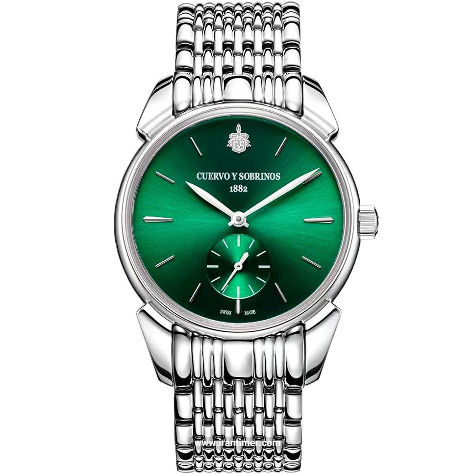 قیمت و خرید ساعت مچی مردانه کوئروی سابرینوس(Cuervo y Sobrinos) مدل 3102B.1ASV کلاسیک | اورجینال و اصلی
