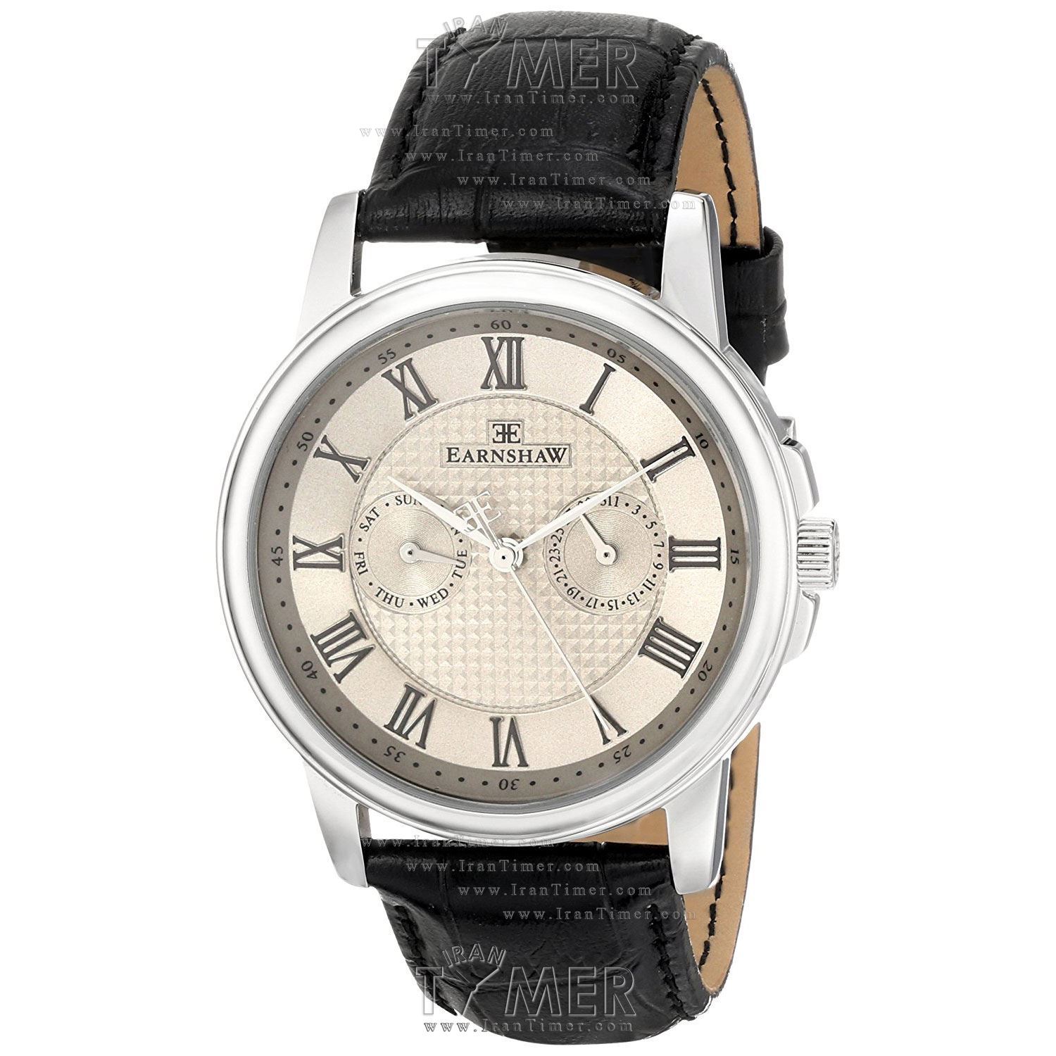 قیمت و خرید ساعت مچی مردانه ارنشا(EARNSHAW) مدل ES-8036-02 کلاسیک | اورجینال و اصلی