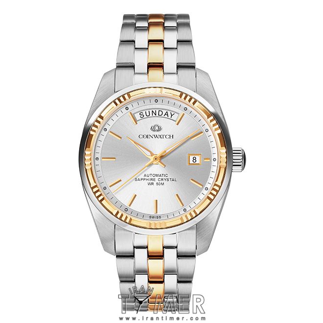 قیمت و خرید ساعت مچی مردانه کوین واچ(COINWATCH) مدل C138TWH کلاسیک | اورجینال و اصلی