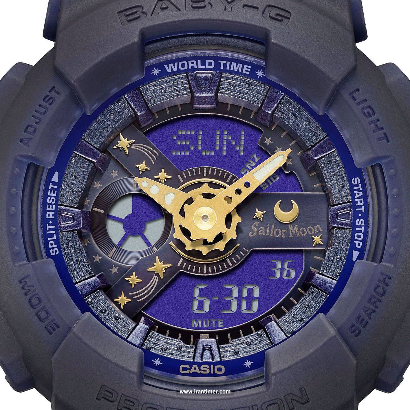 قیمت و خرید ساعت مچی کاسیو (CASIO) بیبی جی مدل BA-110XSM-2ADR اسپرت | اورجینال و اصلی