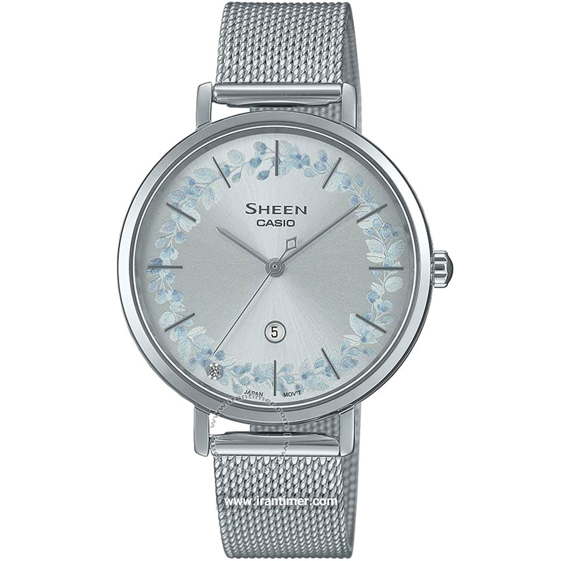 قیمت و خرید ساعت مچی زنانه کاسیو (CASIO) شین مدل SHE-4539FM-7AUDF | اورجینال و اصلی