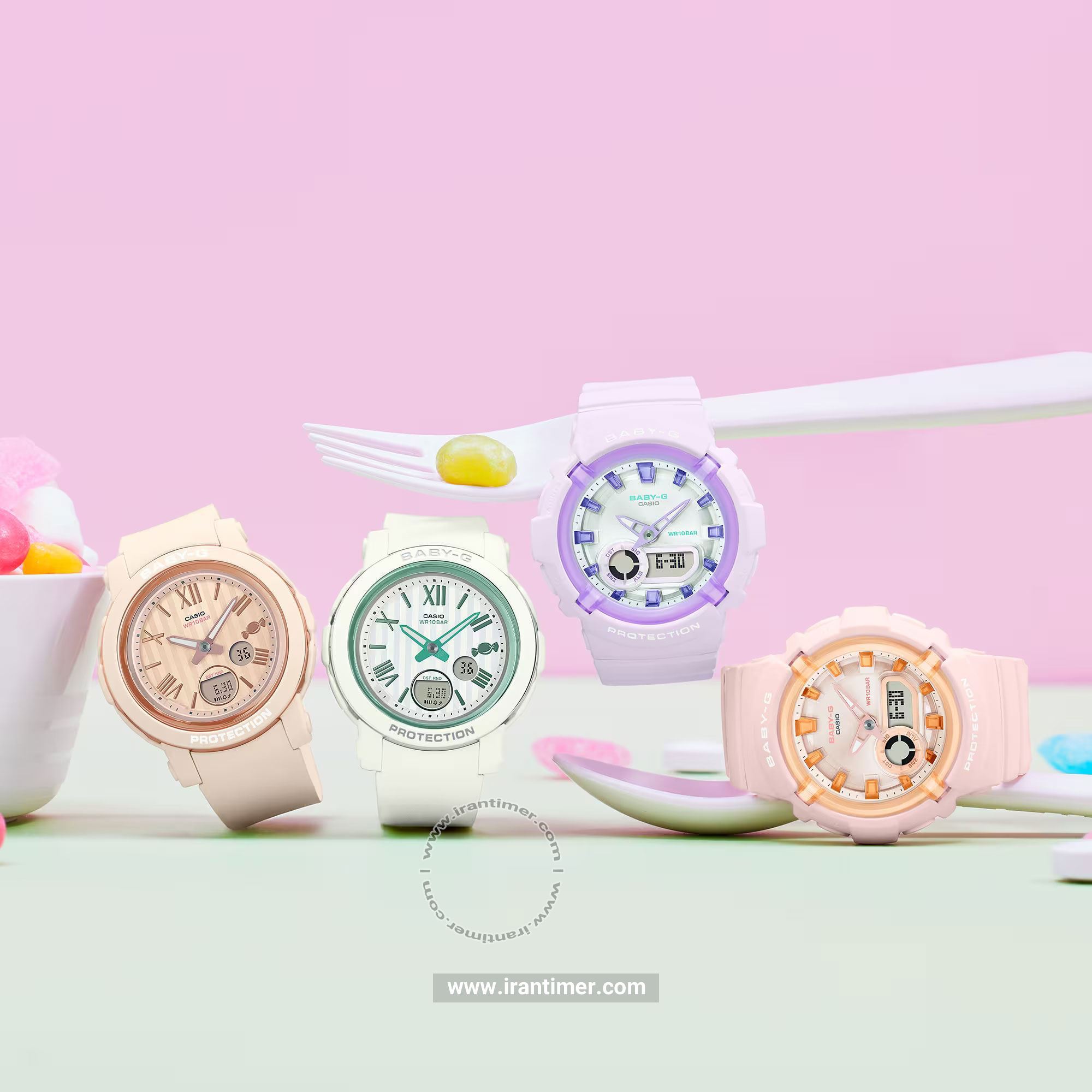 قیمت و خرید ساعت مچی کاسیو (CASIO) بیبی جی مدل BGA-280SW-6ADR اسپرت | اورجینال و اصلی