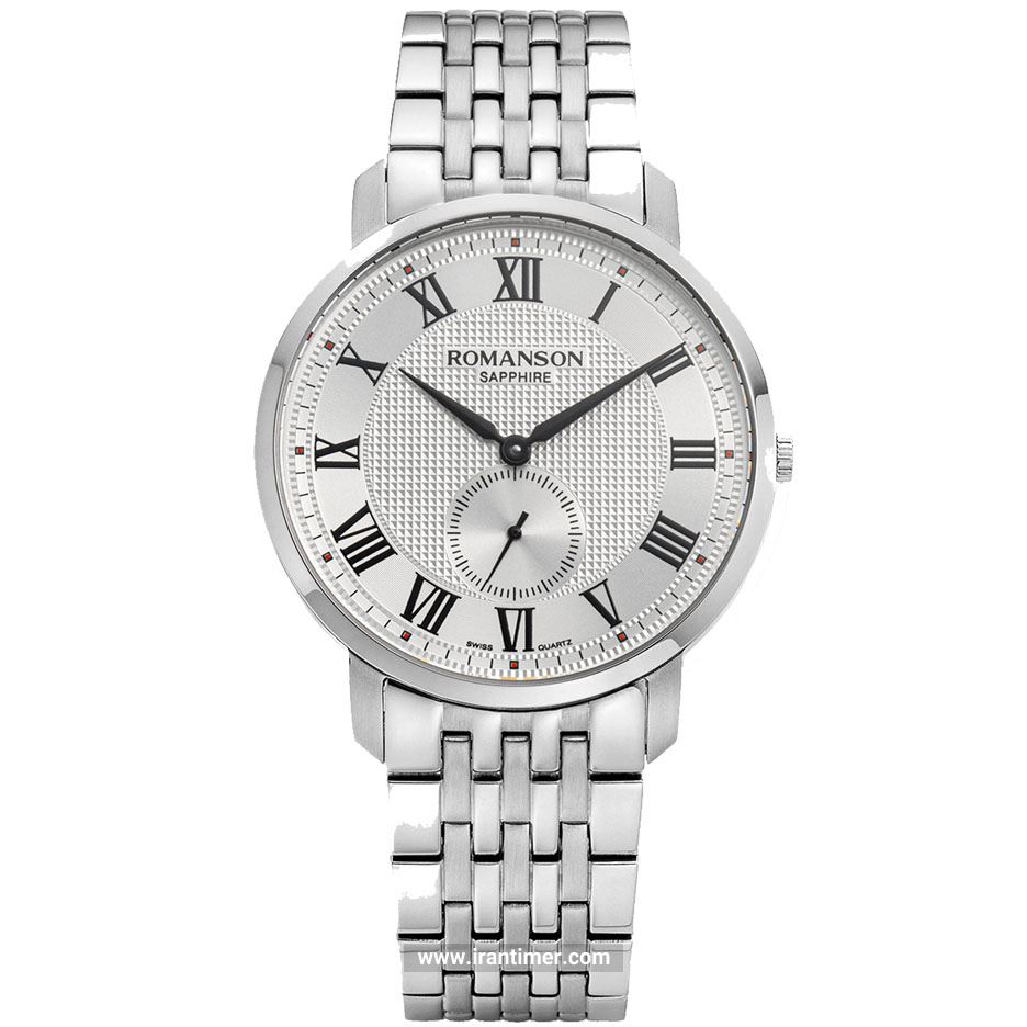 قیمت و خرید ساعت مچی مردانه رومانسون(ROMANSON) مدل TM9A25QLWWMS2W-W کلاسیک | اورجینال و اصلی