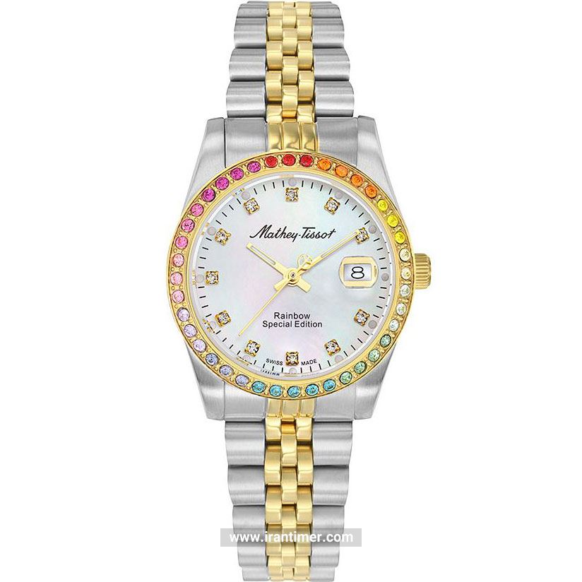 قیمت و خرید ساعت مچی زنانه متی تیسوت(MATHEY TISSOT) مدل D809BQYI فشن | اورجینال و اصلی
