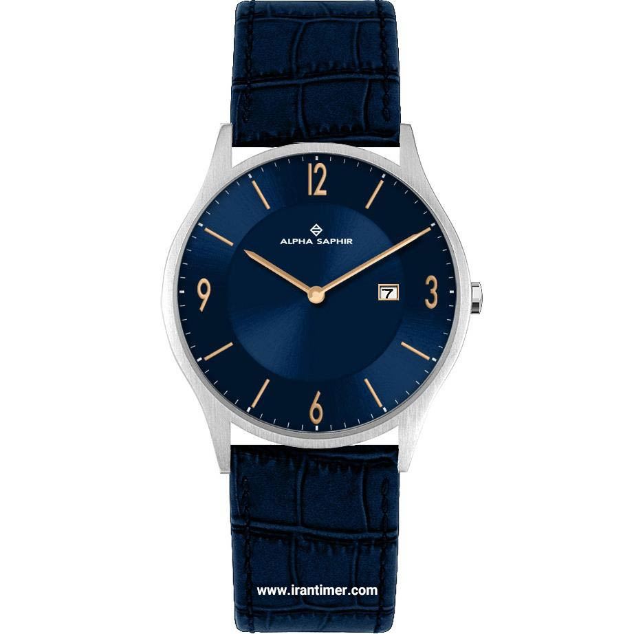 قیمت و خرید ساعت مچی مردانه آلفا صفیر(ALPHA SAPHIR) مدل 386D کلاسیک | اورجینال و اصلی