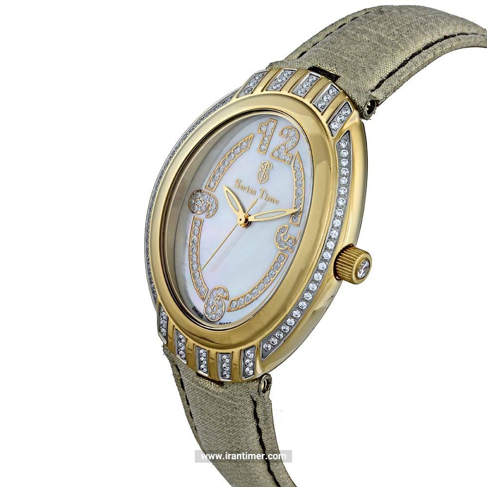 قیمت و خرید ساعت مچی زنانه سوئیس تایم(SWISS TIME) مدل ST 575-GPGld فشن | اورجینال و اصلی