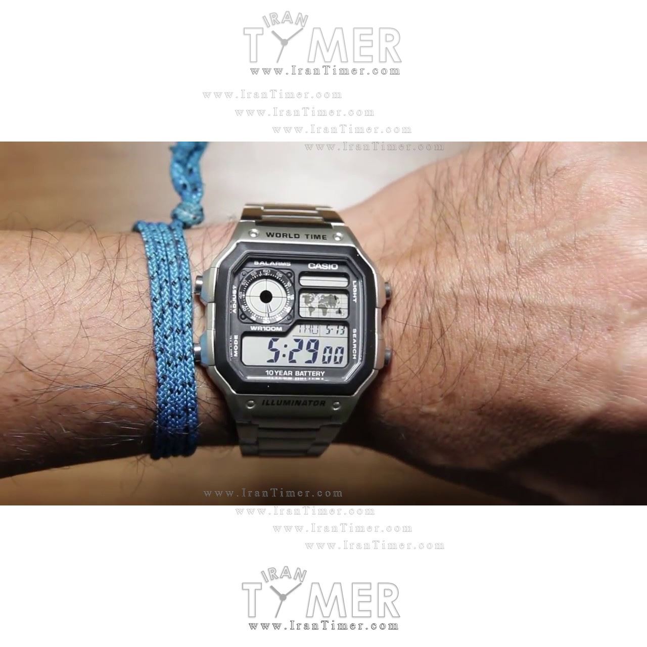 قیمت و خرید ساعت مچی مردانه کاسیو (CASIO) جنرال مدل AE-1200WHD-1AVDF اسپرت | اورجینال و اصلی