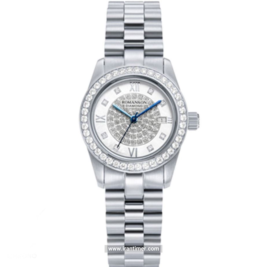 قیمت و خرید ساعت مچی زنانه رومانسون(ROMANSON) مدل RM1B51QL1WMS2U-W فشن | اورجینال و اصلی
