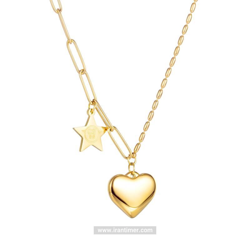 قیمت و خرید گردنبند زنانه لیکوپر(LEE COOPER) مدل LC.N.01016.110 فشن (ست لباس) | اورجینال و اصلی