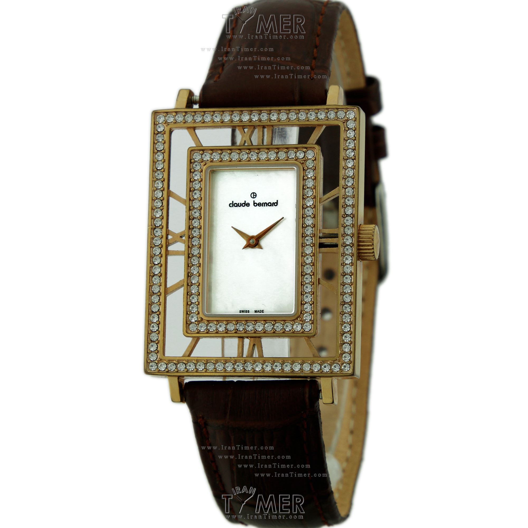 قیمت و خرید ساعت مچی زنانه کلودبرنارد(CLAUDE BERNARD) مدل 20074-R255BR کلاسیک | اورجینال و اصلی