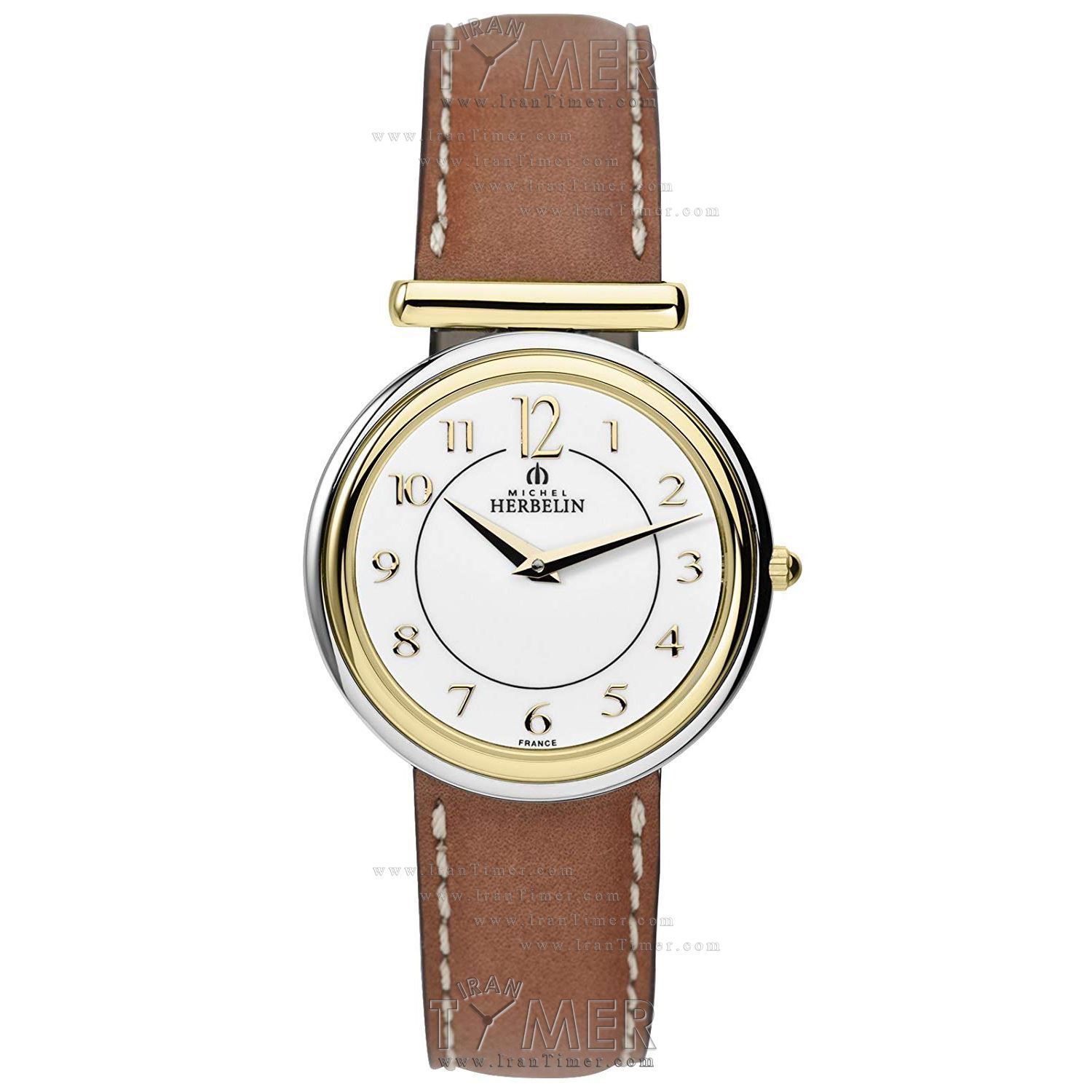 قیمت و خرید ساعت مچی زنانه مایکل هربلین(MICHEL HERBELIN) مدل 17465T11GO کلاسیک | اورجینال و اصلی