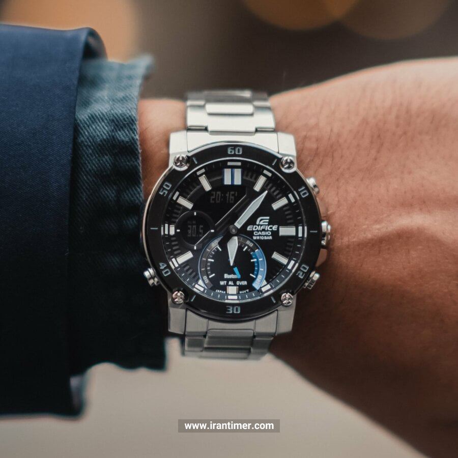قیمت و خرید ساعت مچی مردانه کاسیو (CASIO) ادیفس(ادیفایس) مدل ECB-20DB-1A کلاسیک | اورجینال و اصلی