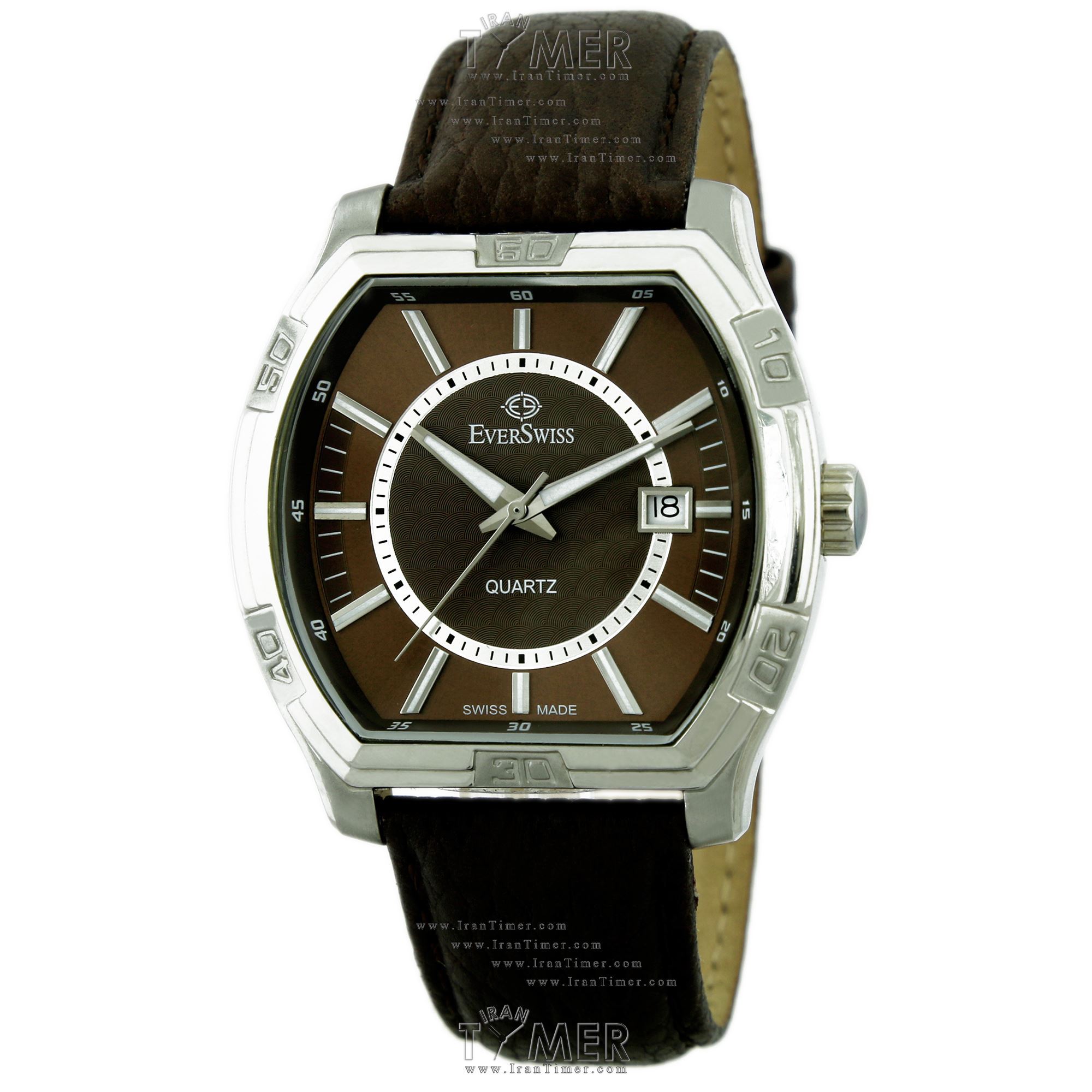 قیمت و خرید ساعت مچی مردانه اورسوئیس(EVER SWISS) مدل 19228-S156 کلاسیک | اورجینال و اصلی