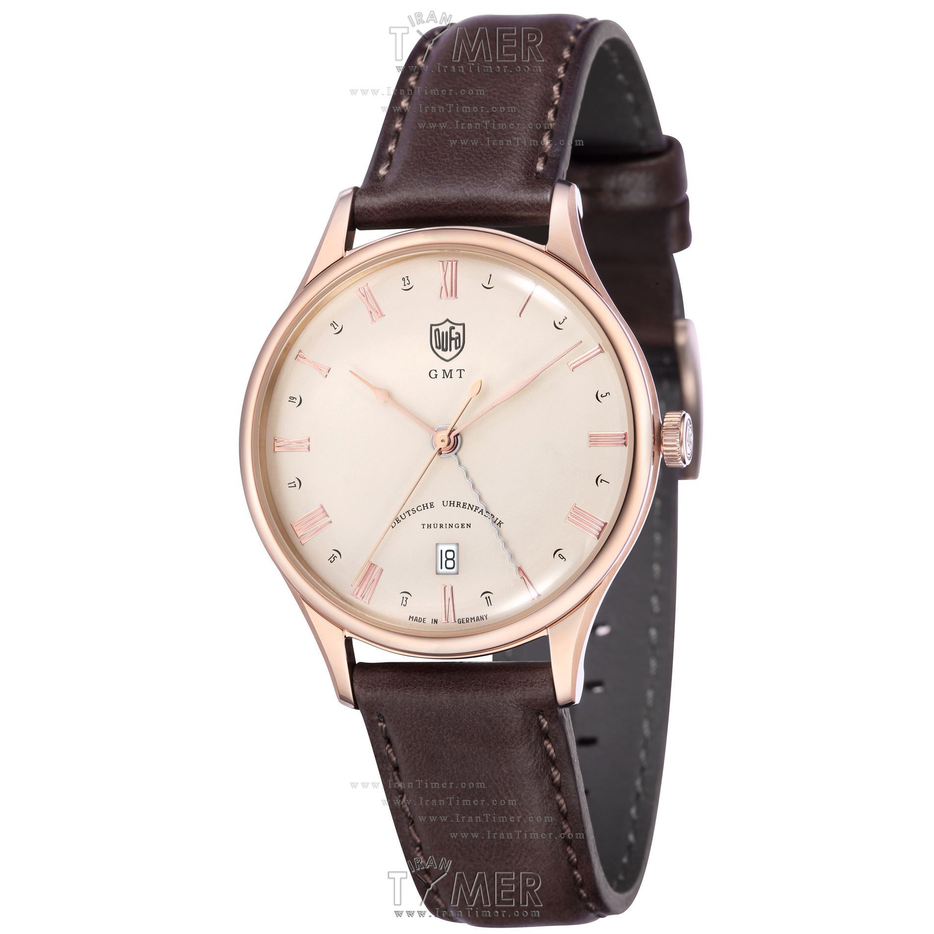 قیمت و خرید ساعت مچی مردانه زنانه دوفا(DUFA) مدل DF-9006-07 کلاسیک | اورجینال و اصلی