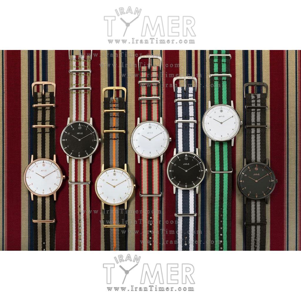 قیمت و خرید ساعت مچی مردانه ای وی ایت(AVI-8) مدل AV-4023-03 کلاسیک | اورجینال و اصلی
