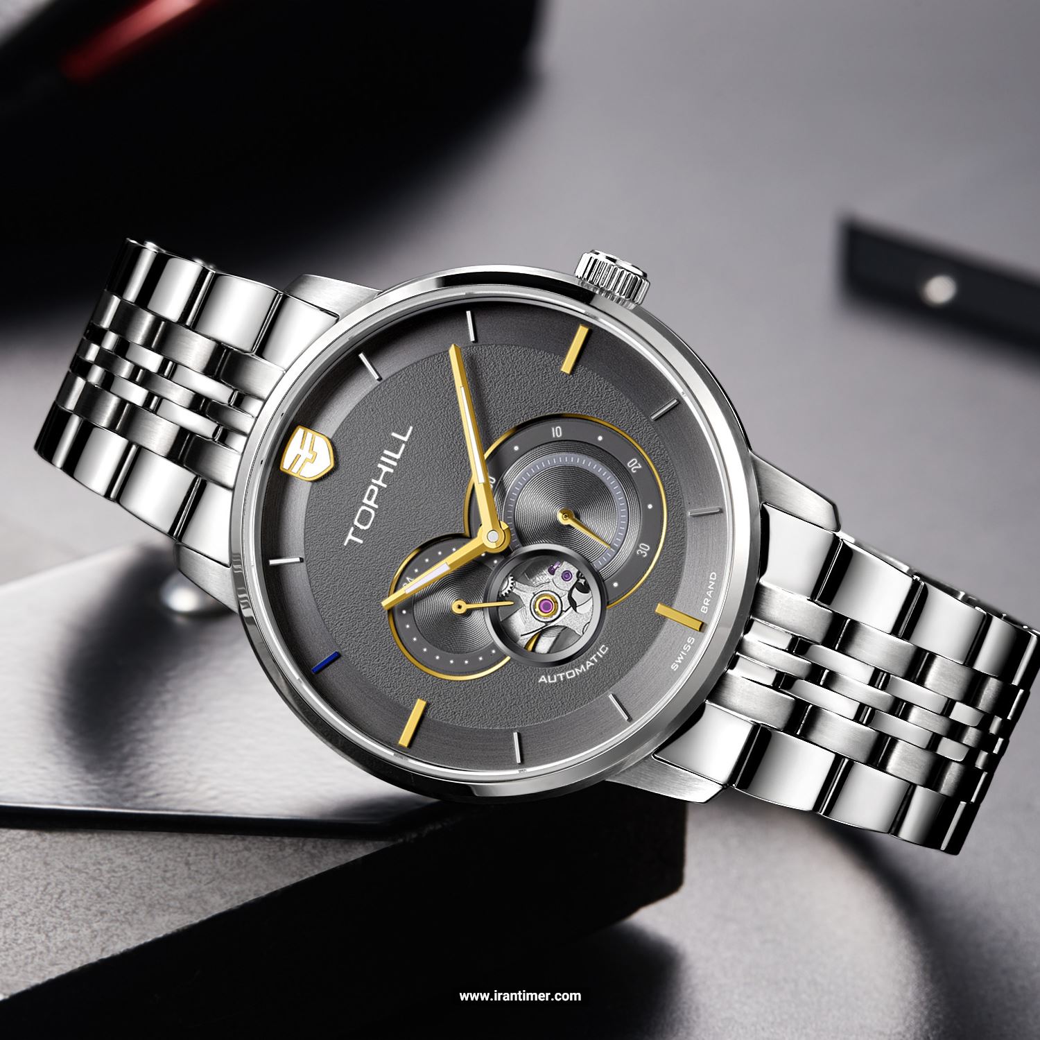 قیمت و خرید ساعت مچی مردانه تاپ هیل(TOPHILL) مدل TW066G.S1158 کلاسیک | اورجینال و اصلی