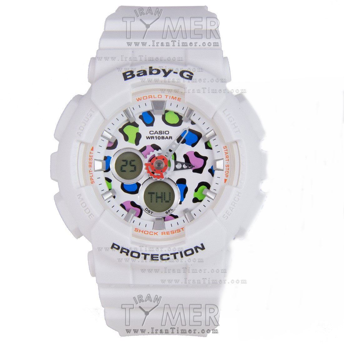 قیمت و خرید ساعت مچی کاسیو (CASIO) بیبی جی مدل BA-120LP-7A1DR اسپرت | اورجینال و اصلی