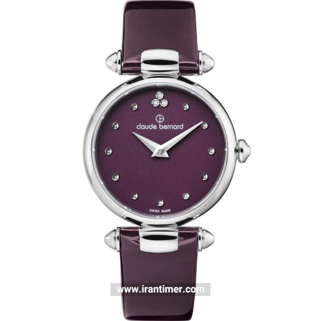 قیمت و خرید ساعت مچی زنانه کلودبرنارد(CLAUDE BERNARD) مدل 20501 3 VIODN کلاسیک | اورجینال و اصلی