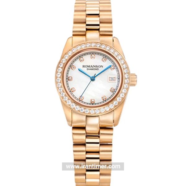قیمت و خرید ساعت مچی زنانه رومانسون(ROMANSON) مدل RM2B51KL1RMS6U-W فشن | اورجینال و اصلی