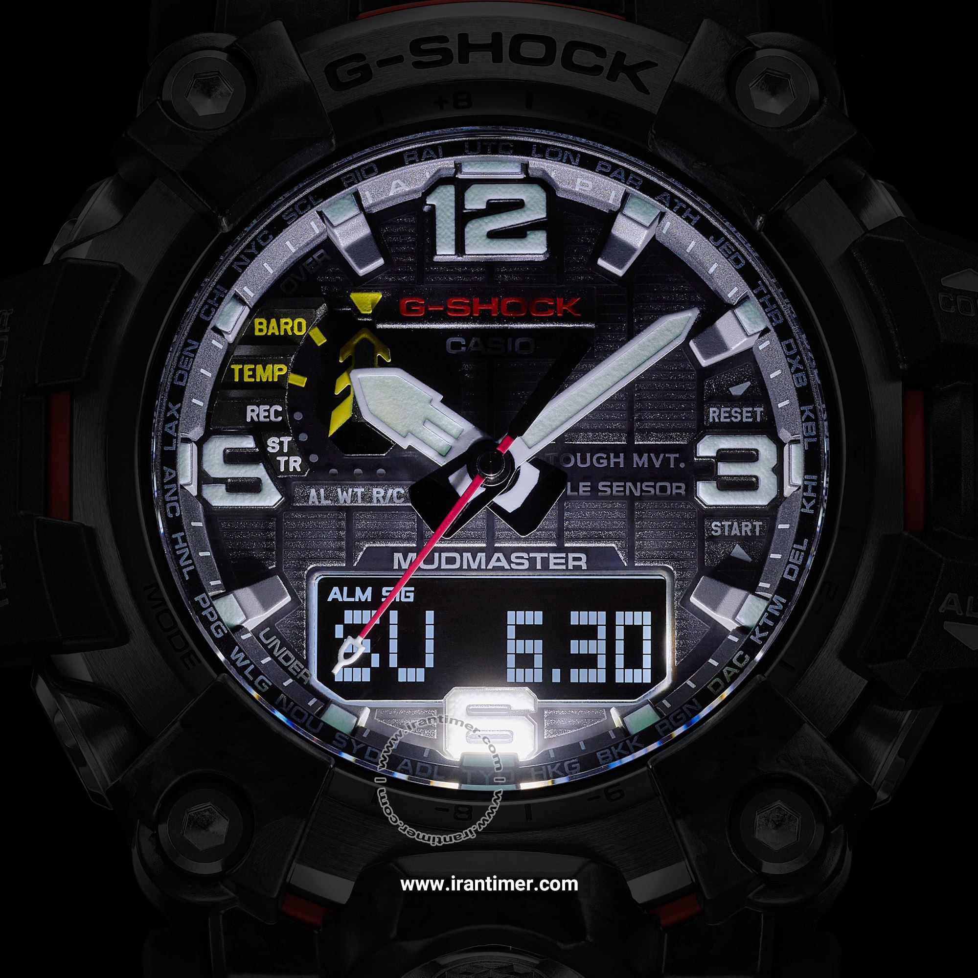 قیمت و خرید ساعت مچی مردانه کاسیو (CASIO) جی شاک مدل GWG-2000-1A3DR اسپرت | اورجینال و اصلی