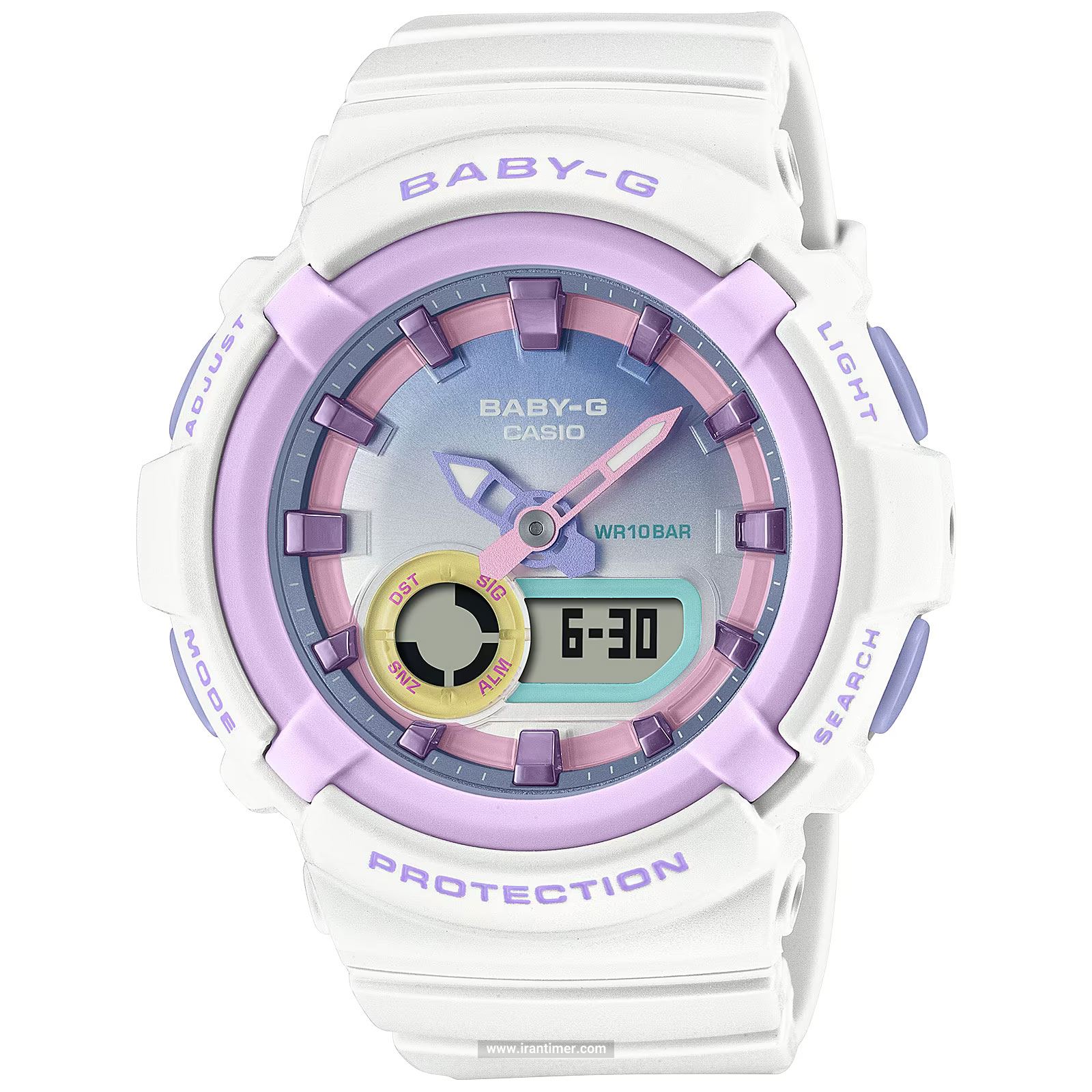 قیمت و خرید ساعت مچی کاسیو (CASIO) بیبی جی مدل BGA-280PM-7ADR اسپرت | اورجینال و اصلی