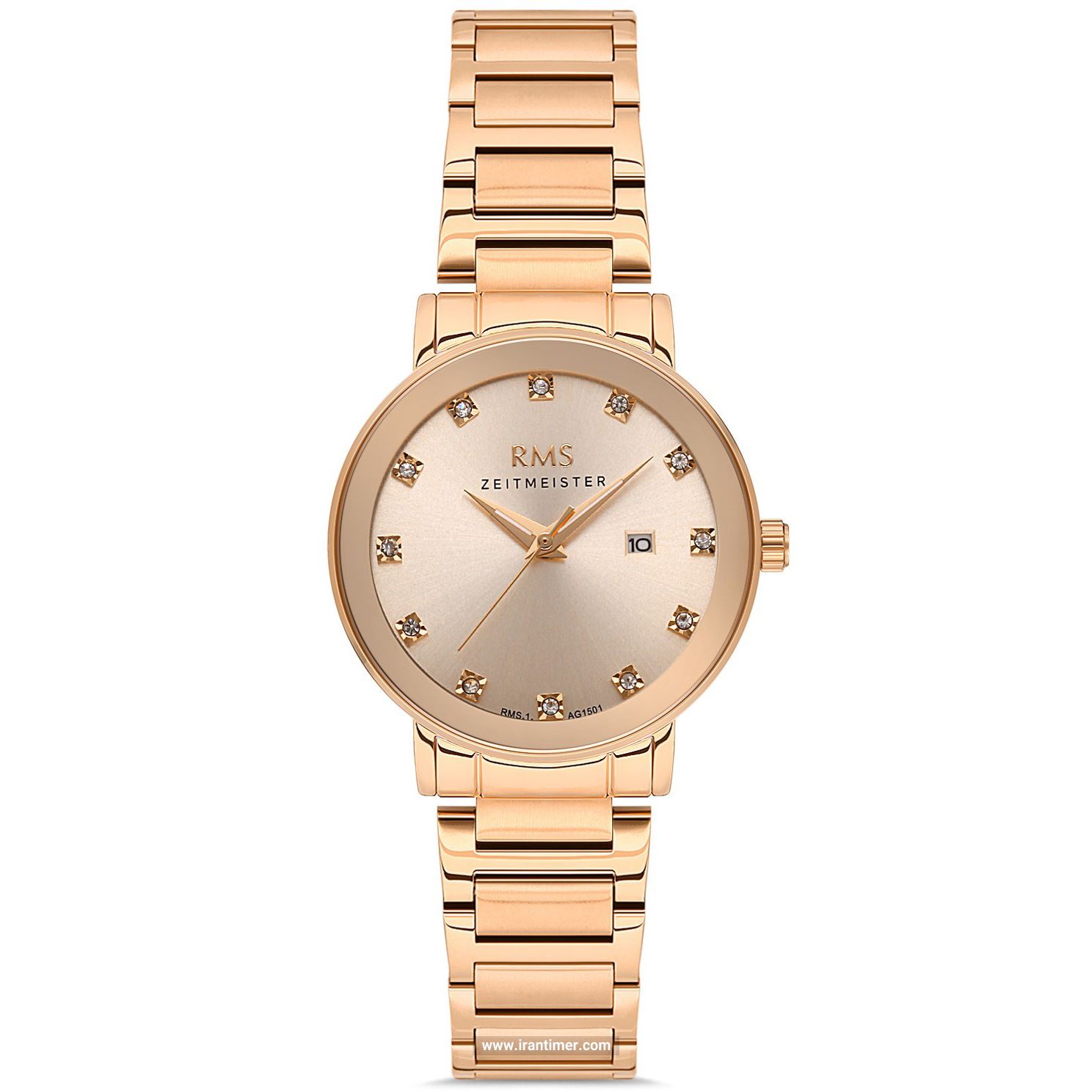 قیمت و خرید ساعت مچی زنانه آر ام اس زیمستر(RMS ZEITMEISTER) مدل RMS.1.AG1501.04 فشن | اورجینال و اصلی