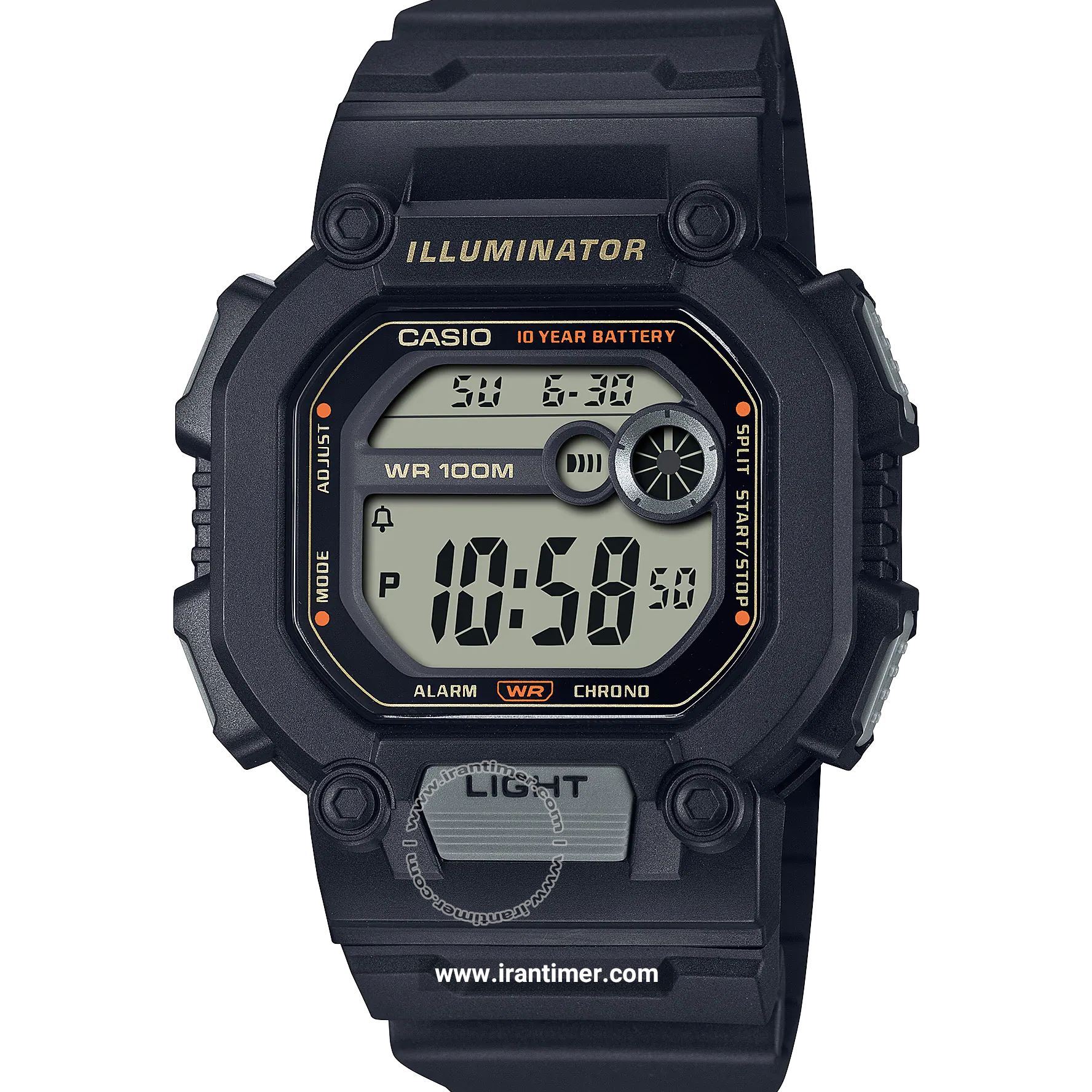 قیمت و خرید ساعت مچی مردانه کاسیو (CASIO) جنرال مدل W-737HX-1AVDF اسپرت | اورجینال و اصلی