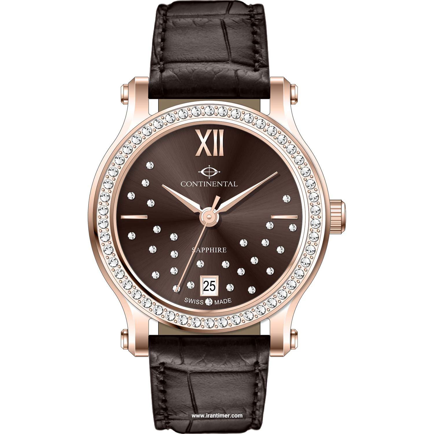 قیمت و خرید ساعت مچی زنانه کنتیننتال(CONTINENTAL) مدل 20505-LD556611 فشن | اورجینال و اصلی