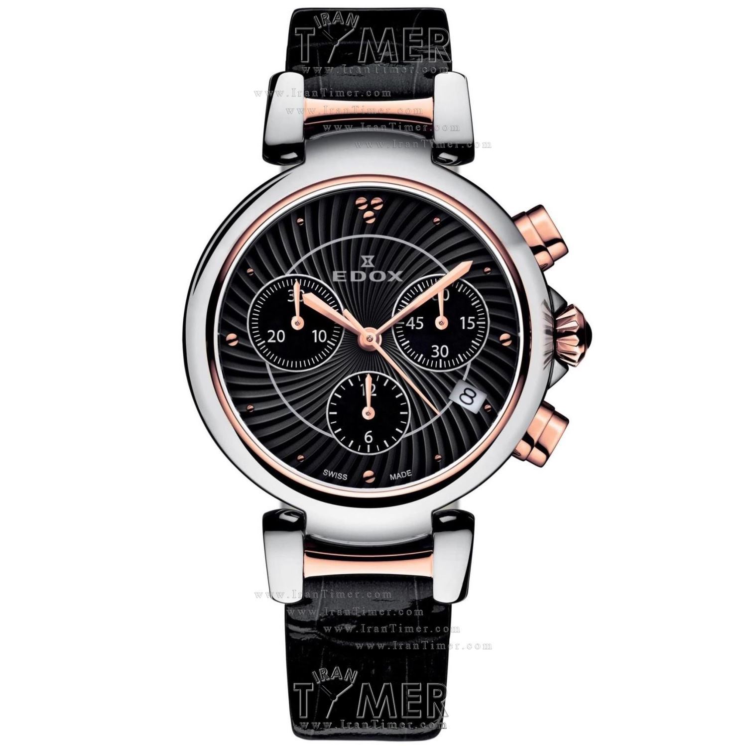 قیمت و خرید ساعت مچی زنانه ادُکس(EDOX) مدل 10220357RCNIR کلاسیک | اورجینال و اصلی