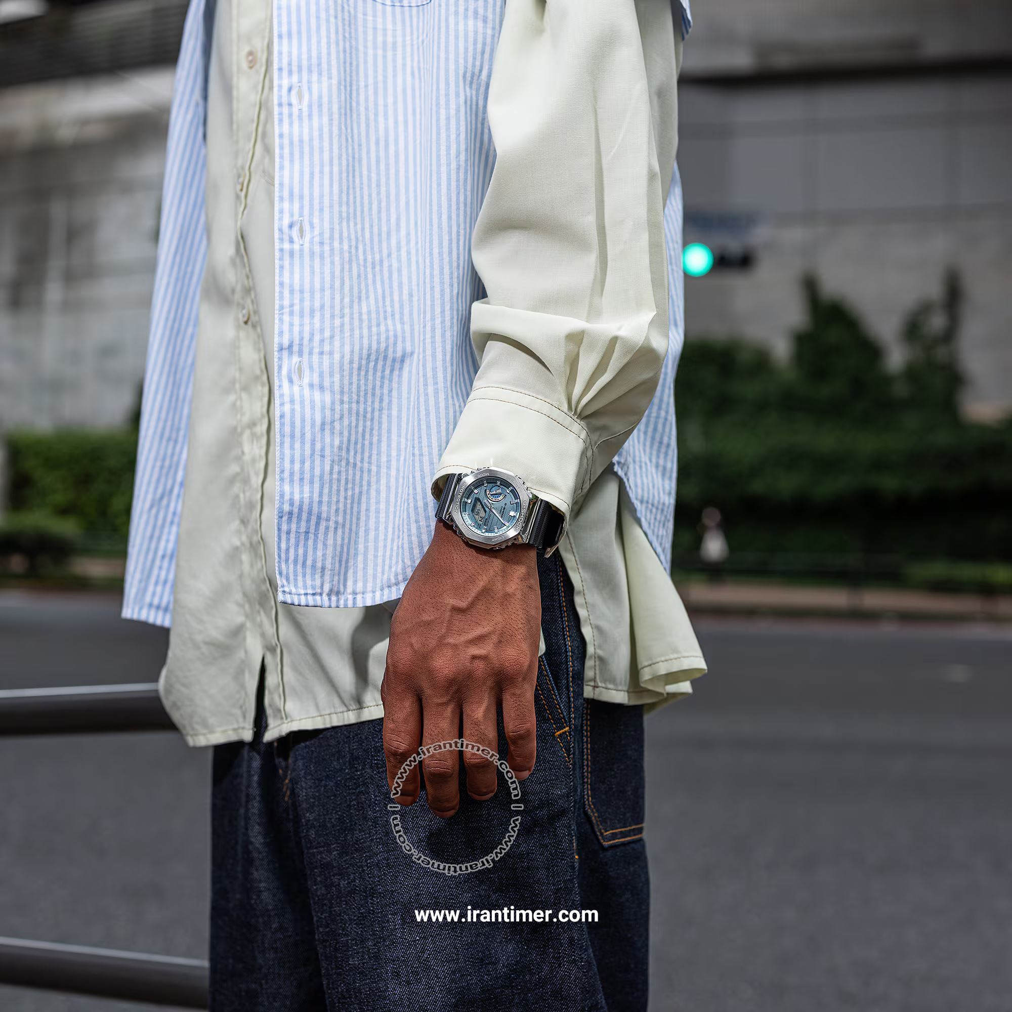 قیمت و خرید ساعت مچی مردانه کاسیو (CASIO) جی شاک مدل GBM-2100A-1A2DR اسپرت | اورجینال و اصلی