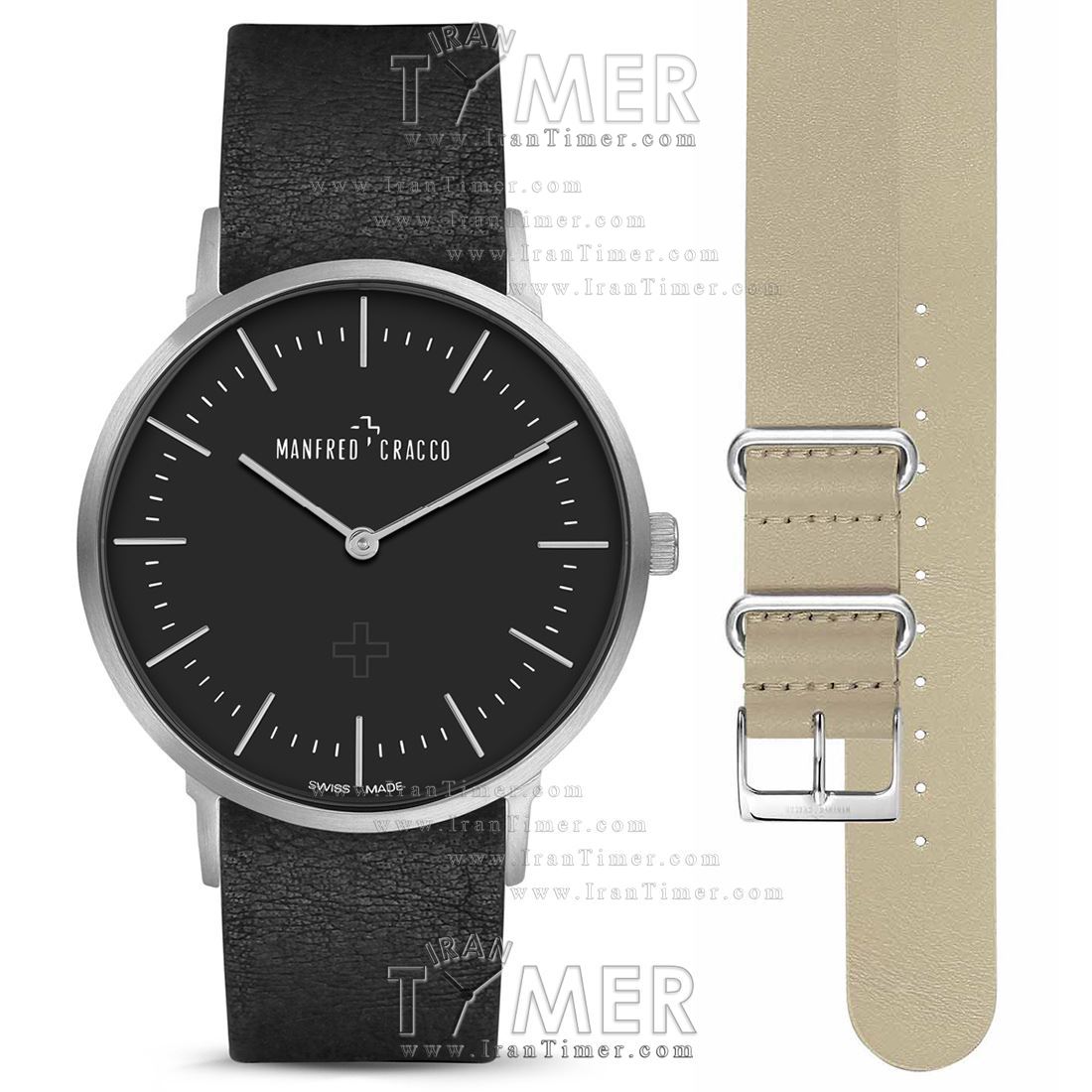 قیمت و خرید ساعت مچی مردانه زنانه مانفرد کراکو(MANFRED CRACCO) مدل MC40008GL کلاسیک | اورجینال و اصلی