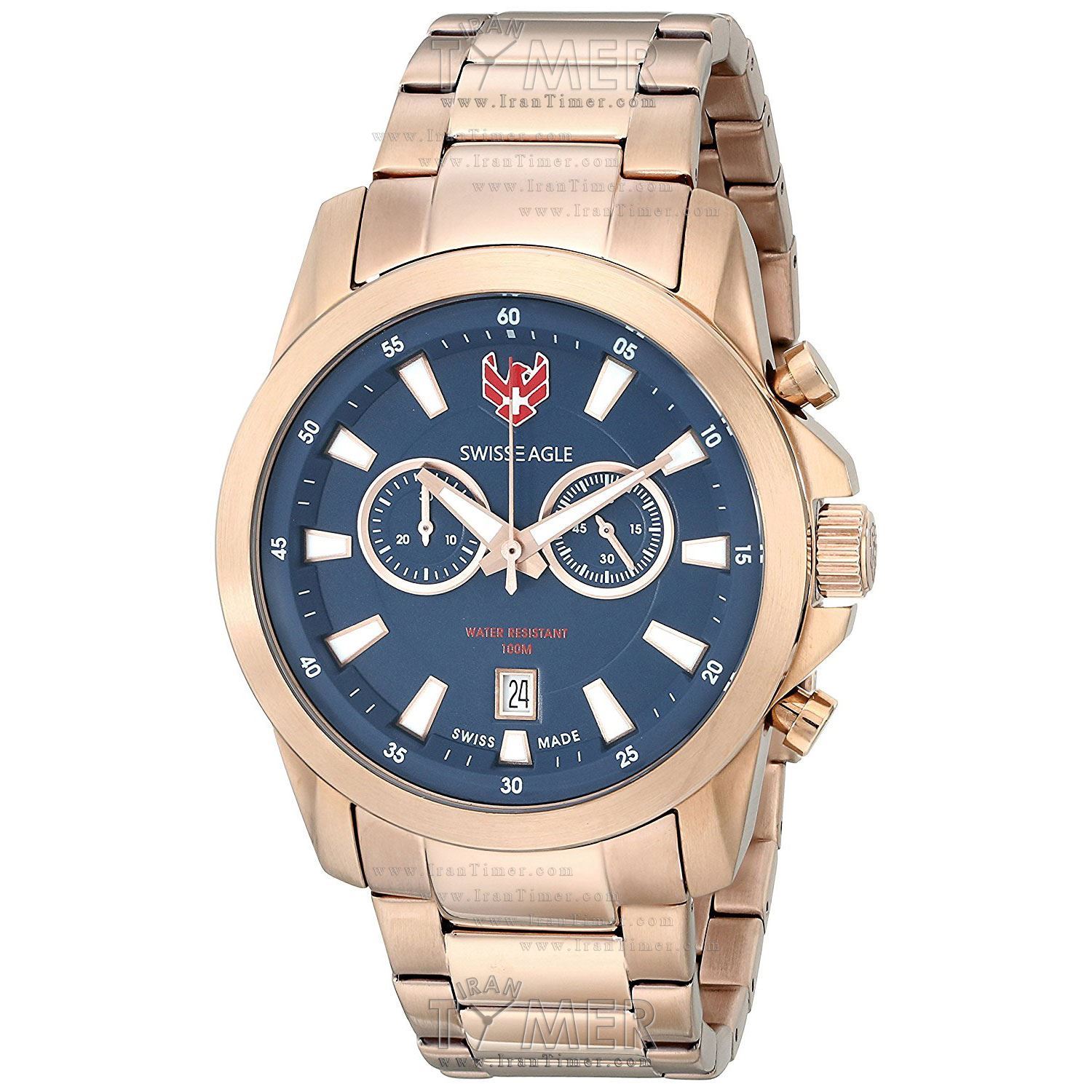 قیمت و خرید ساعت مچی مردانه سوئیس ایگل(SWISS EAGLE) مدل SE9055-66 کلاسیک | اورجینال و اصلی