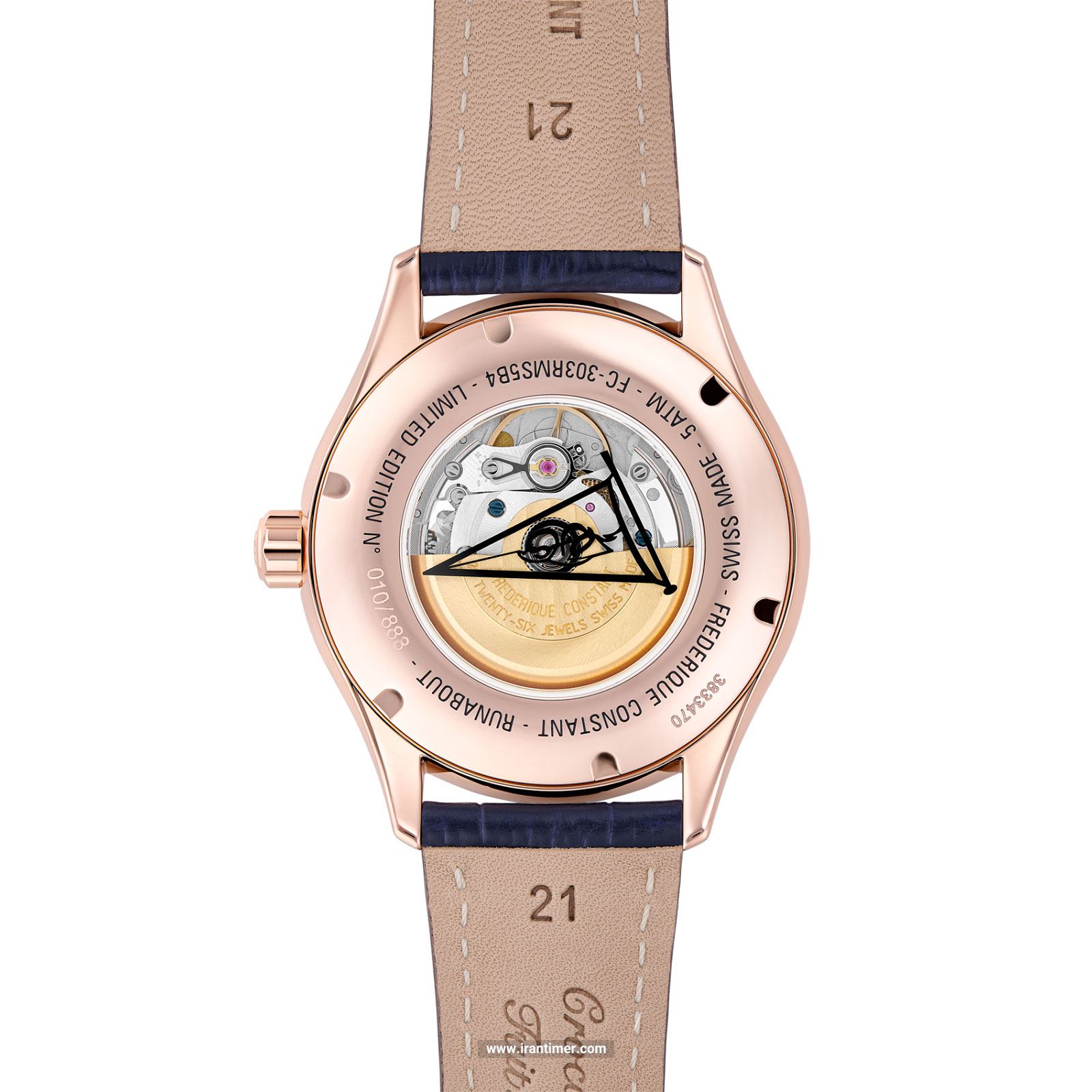 قیمت و خرید ساعت مچی مردانه فردریک کنستانت(FREDERIQUE CONSTANT) مدل FC-303RMS5B4 کلاسیک | اورجینال و اصلی