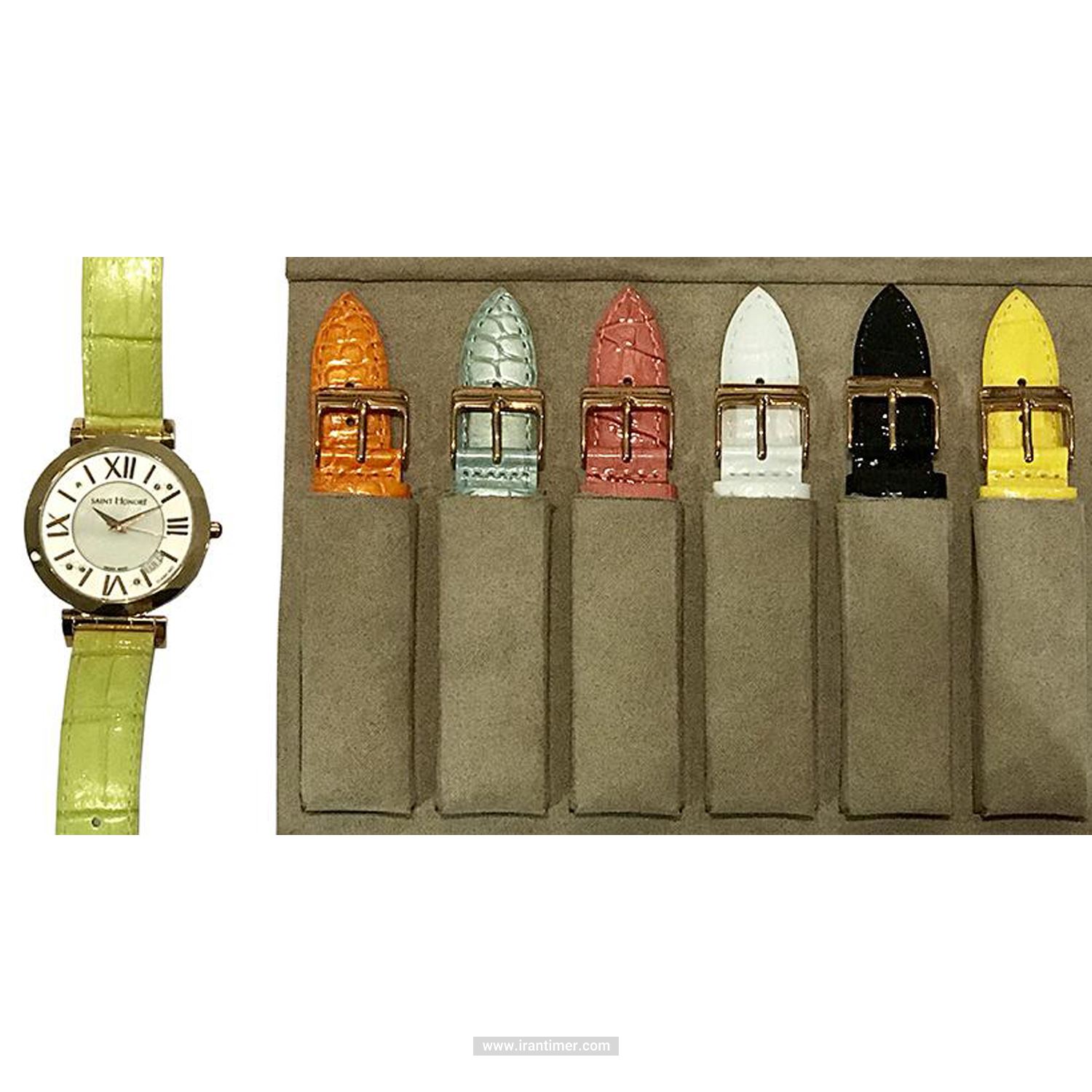 قیمت و خرید ساعت مچی زنانه سانتا نوره (SAINT HONORE) مدل 766466 8YRDR کلاسیک فشن | اورجینال و اصلی