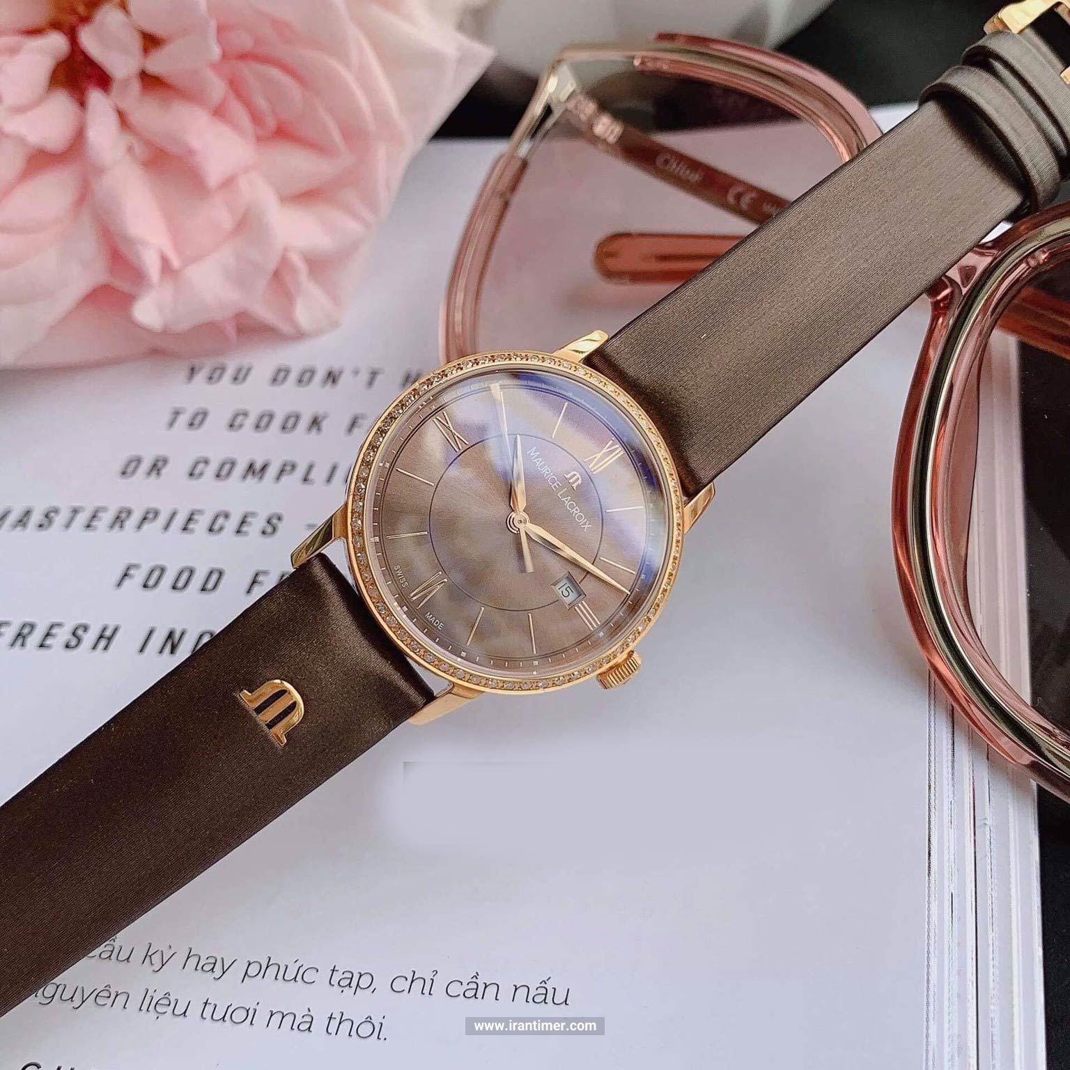 قیمت و خرید ساعت مچی زنانه موریس لاکروا(MAURICE LACROIX) مدل EL1094-PVPD1-710-1 کلاسیک | اورجینال و اصلی