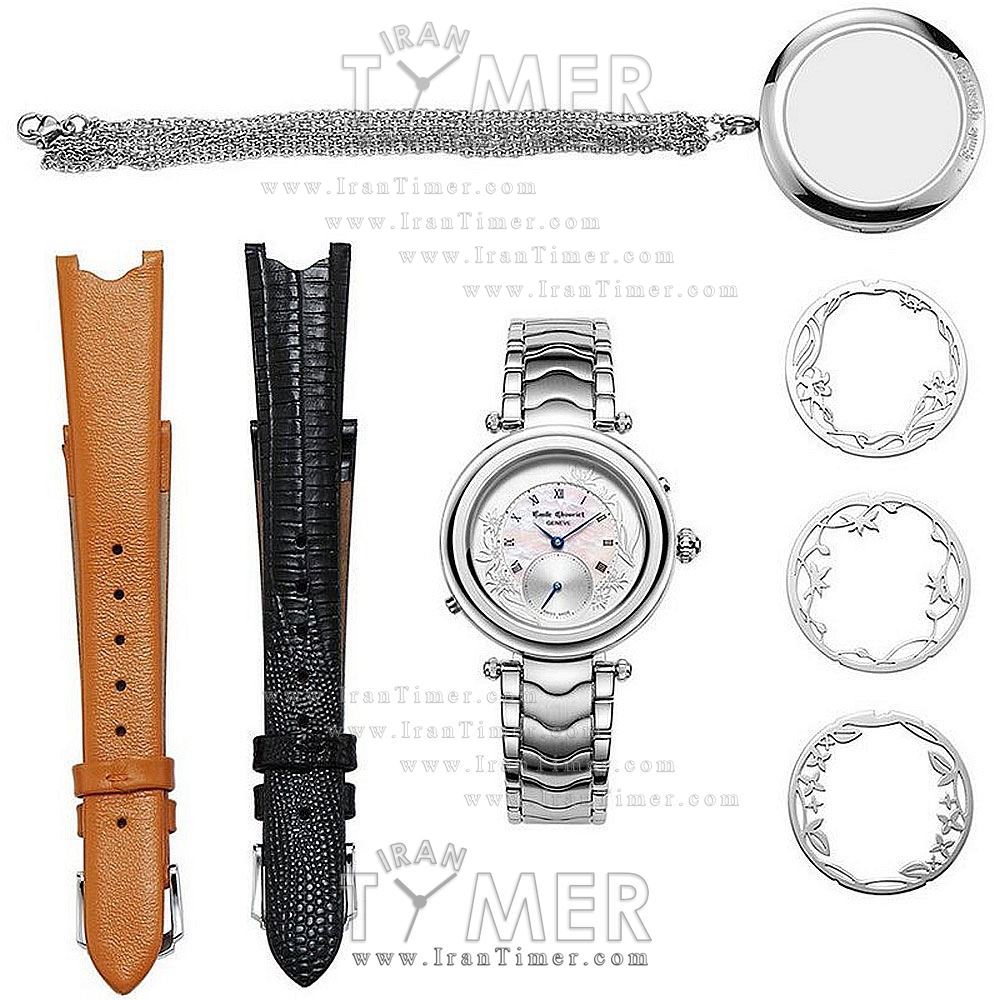 قیمت و خرید ساعت مچی زنانه امیل شوریه(EMILE CHOURIET) مدل 60.2187.L.6.6.05.6 کلاسیک | اورجینال و اصلی