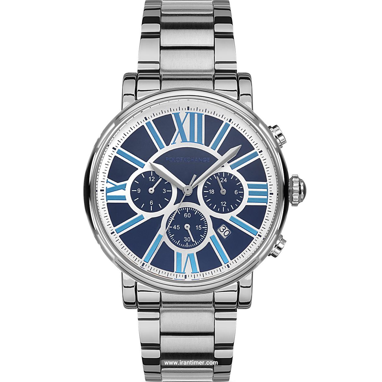 قیمت و خرید ساعت مچی مردانه پولو اکسچنج(POLO EXCHANGE) مدل PX001-08 کلاسیک | اورجینال و اصلی
