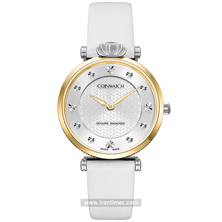 قیمت و خرید ساعت مچی زنانه کوین واچ(COINWATCH) مدل C195TWL فشن | اورجینال و اصلی