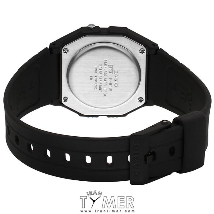 قیمت و خرید ساعت مچی مردانه کاسیو (CASIO) جنرال مدل F-91W-3DG اسپرت | اورجینال و اصلی