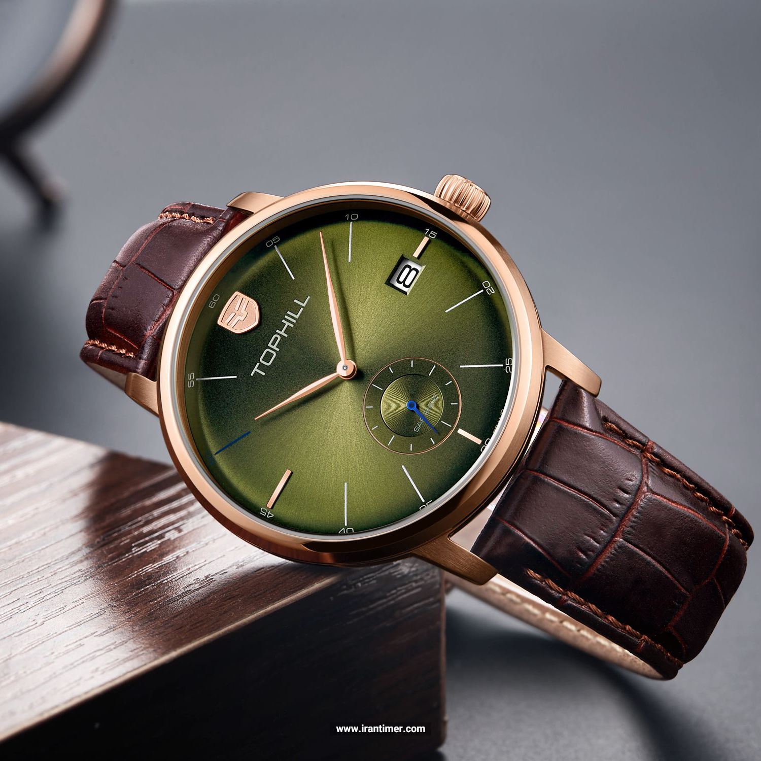 قیمت و خرید ساعت مچی مردانه تاپ هیل(TOPHILL) مدل TW059G.PZ3A52 کلاسیک | اورجینال و اصلی