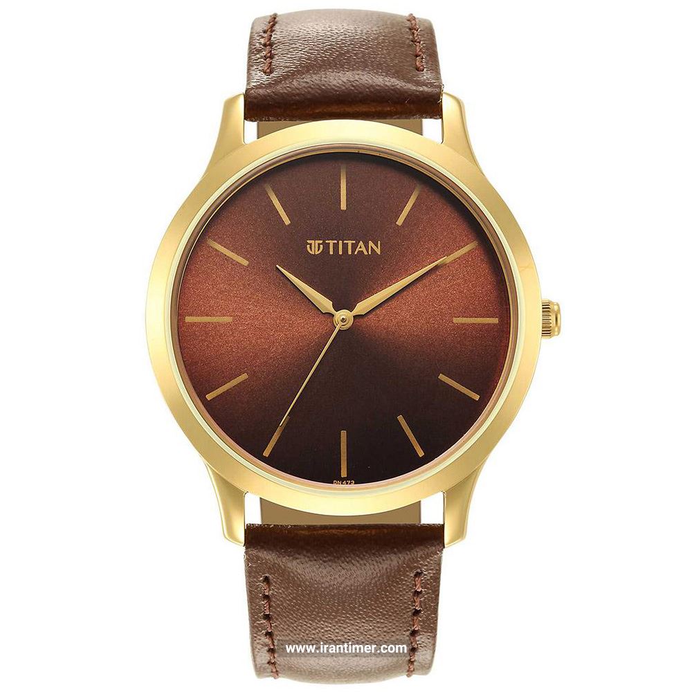 قیمت و خرید ساعت مچی مردانه تایتِن(TITAN) مدل T1825YL04 کلاسیک | اورجینال و اصلی