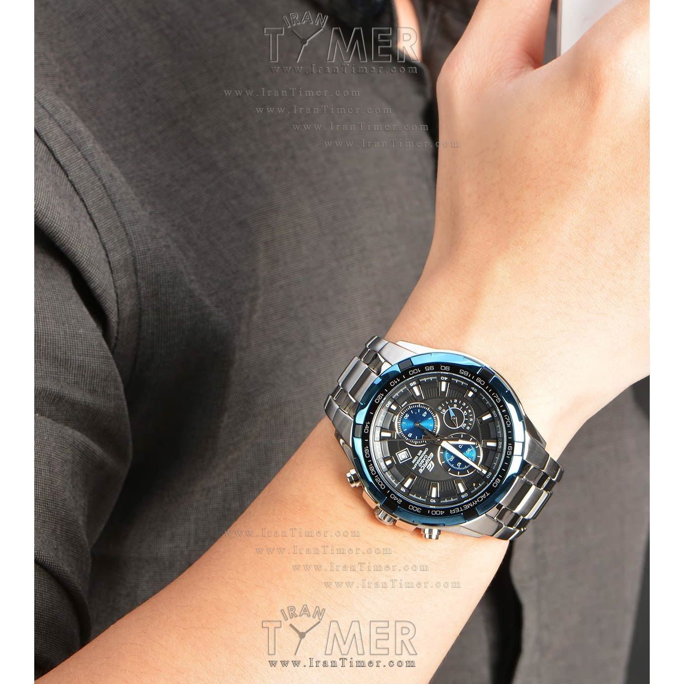 قیمت و خرید ساعت مچی مردانه کاسیو (CASIO) ادیفس(ادیفایس) مدل EFR-539D-1A2VUDF اسپرت | اورجینال و اصلی