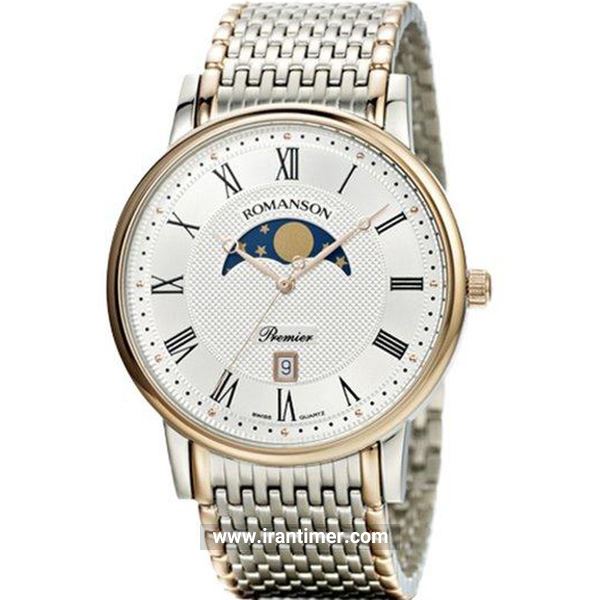 قیمت و خرید ساعت مچی مردانه رومانسون(ROMANSON) مدل PA1274FM1JAS6R-W کلاسیک | اورجینال و اصلی