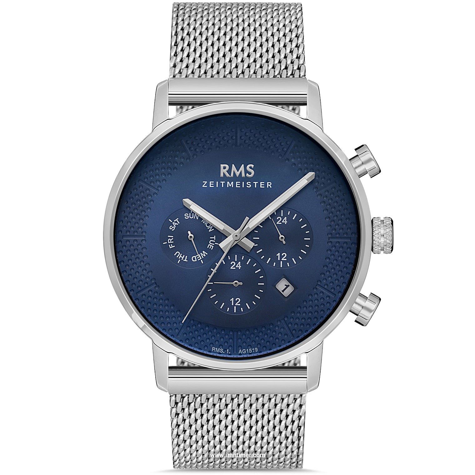 قیمت و خرید ساعت مچی مردانه آر ام اس زیمستر(RMS ZEITMEISTER) مدل RMS.1.AG1519.03 کلاسیک | اورجینال و اصلی
