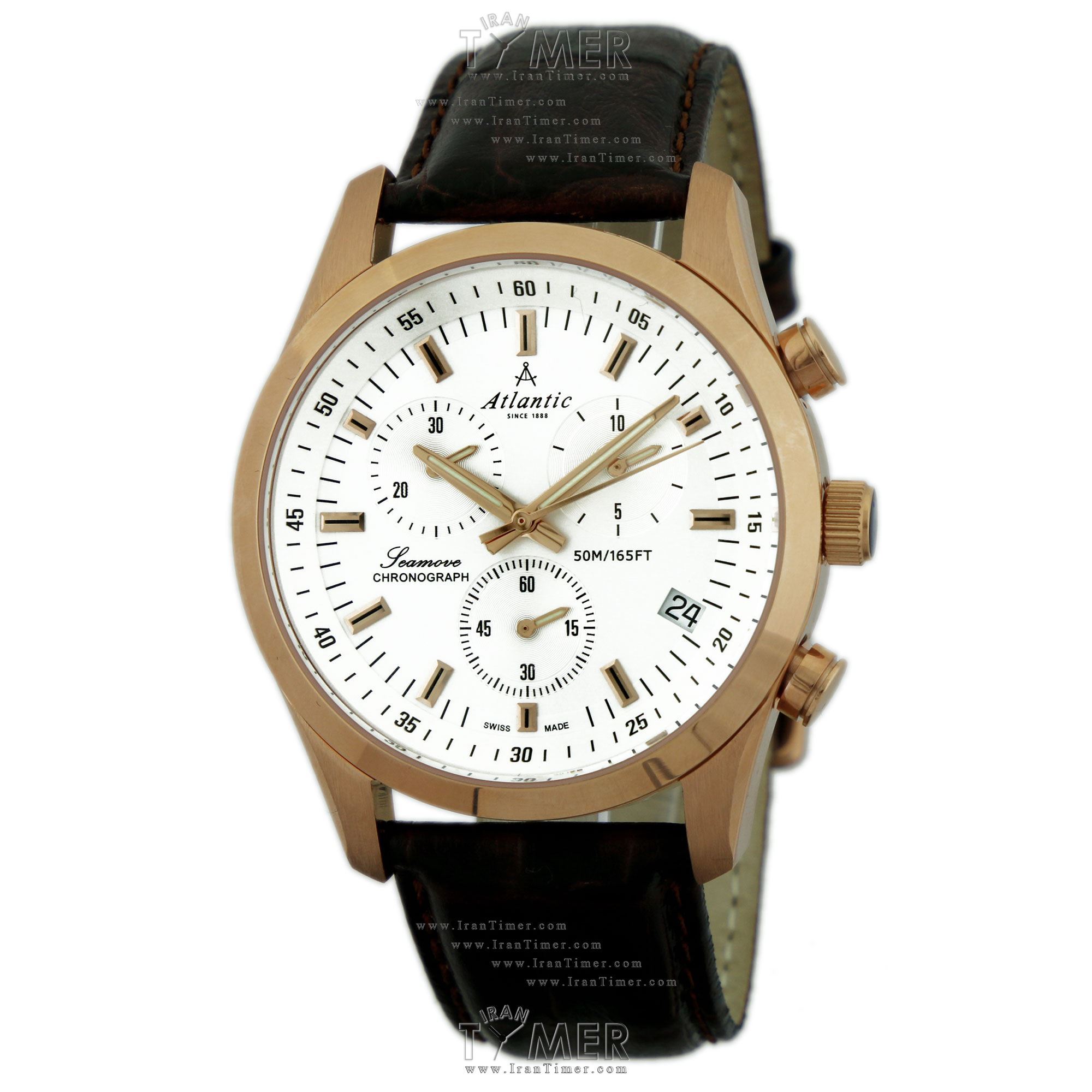 قیمت و خرید ساعت مچی مردانه آتلانتیک(ATLANTIC) مدل AC-6545144.21 کلاسیک | اورجینال و اصلی