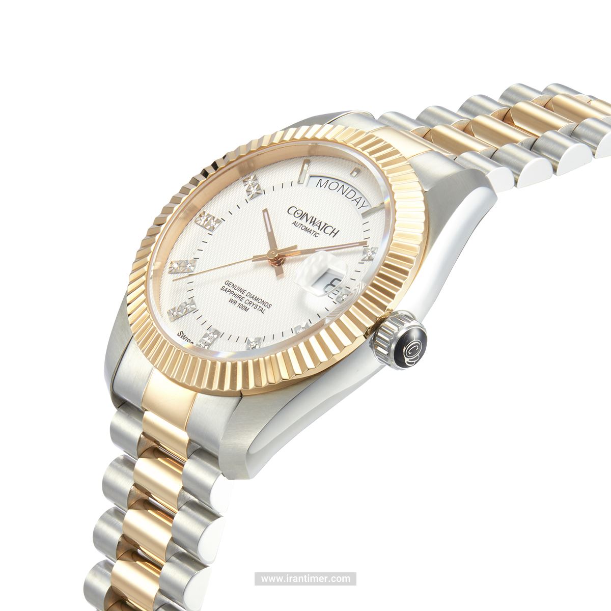 قیمت و خرید ساعت مچی مردانه کوین واچ(COINWATCH) مدل C109TWX فشن | اورجینال و اصلی